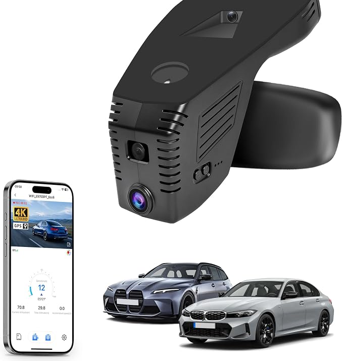 MANGOAL Dash Cam for BMW 3-Series Gen7  G20/G21/G28 (2020-2026, Select 2019 Models) M3 G80 G81 (Model A)