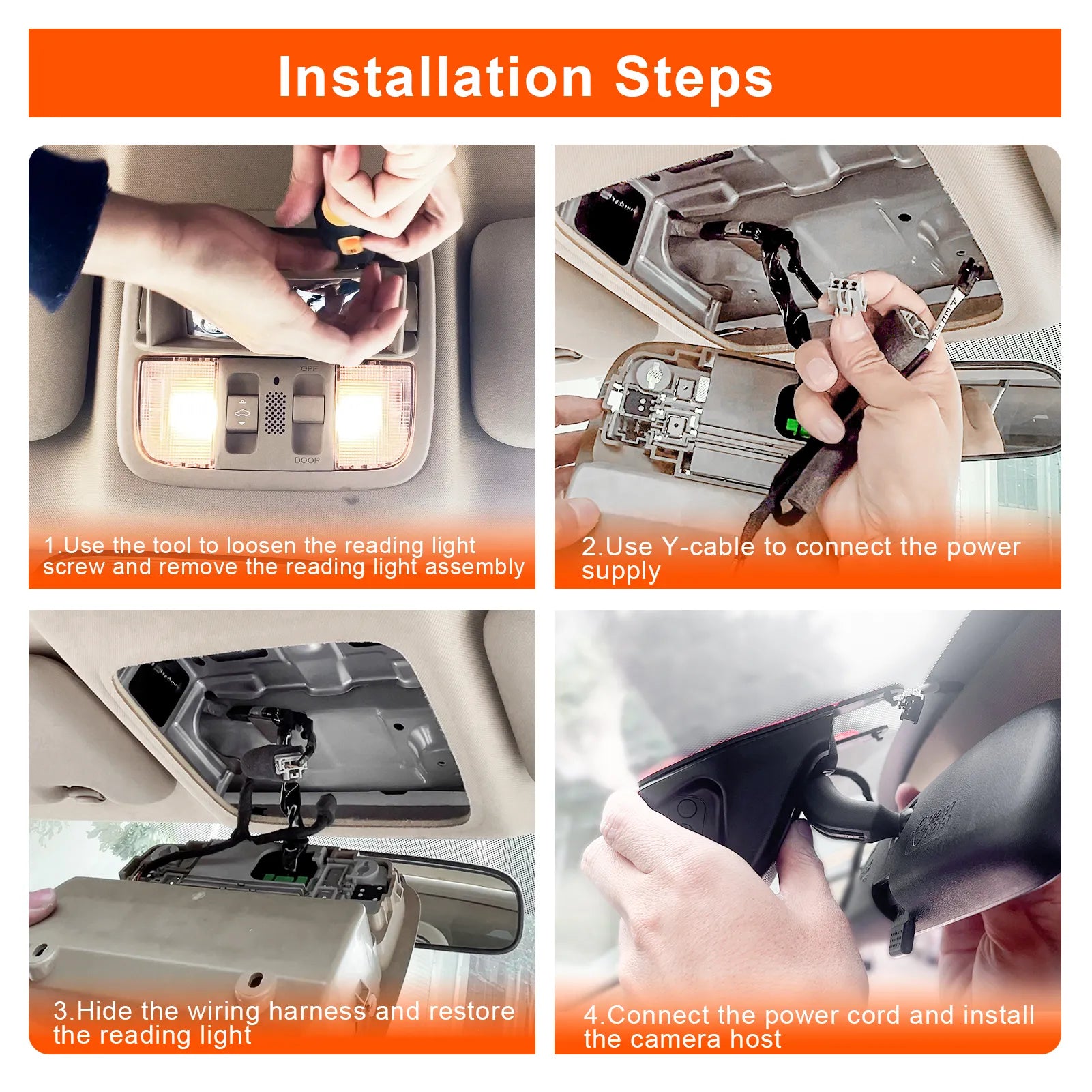 Mangoal Dash Cam for Honda HRV Gen2 RV 2016-2022 (Model A)