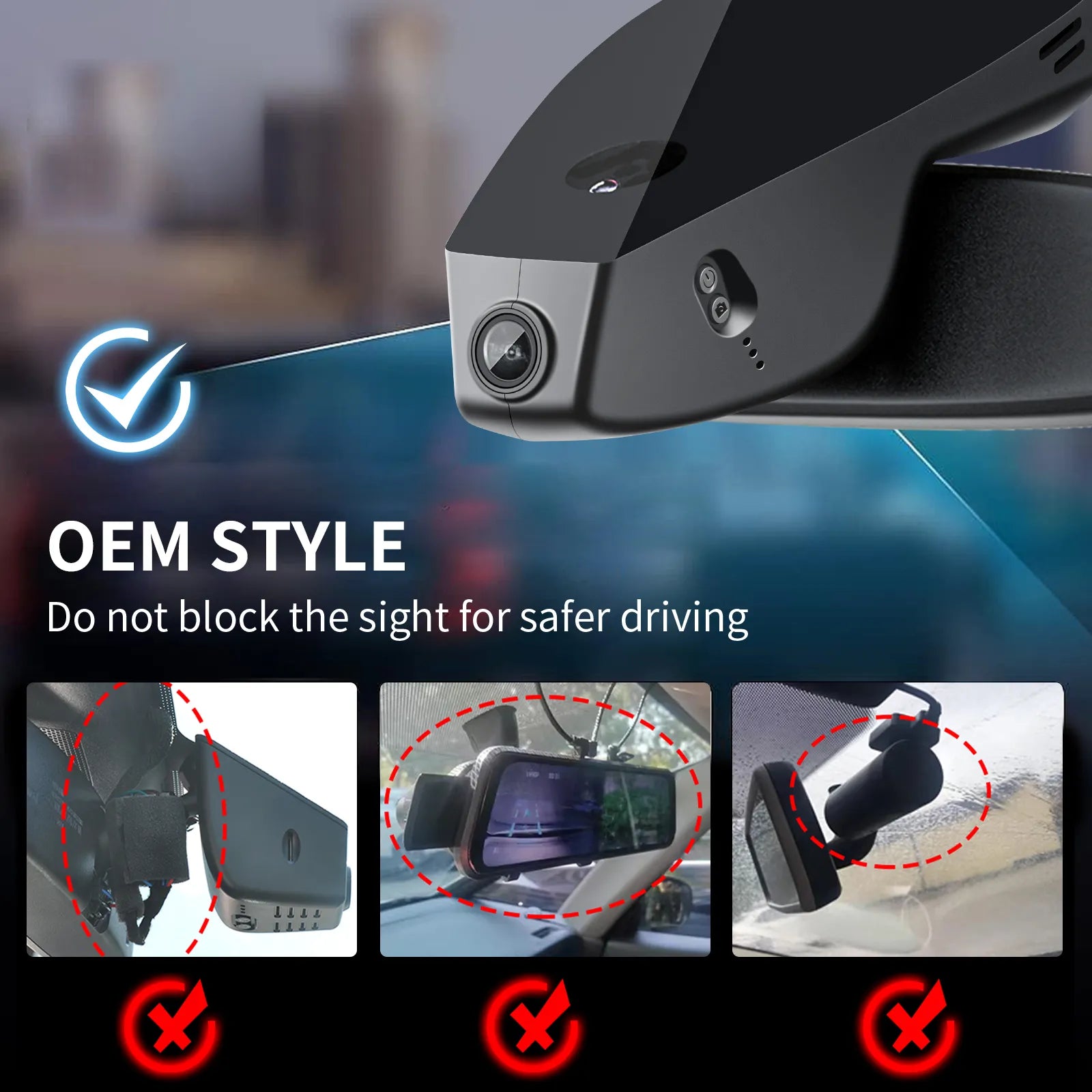 Mangoal Dash Cam for BMW i4 2022-2024 (Model A)