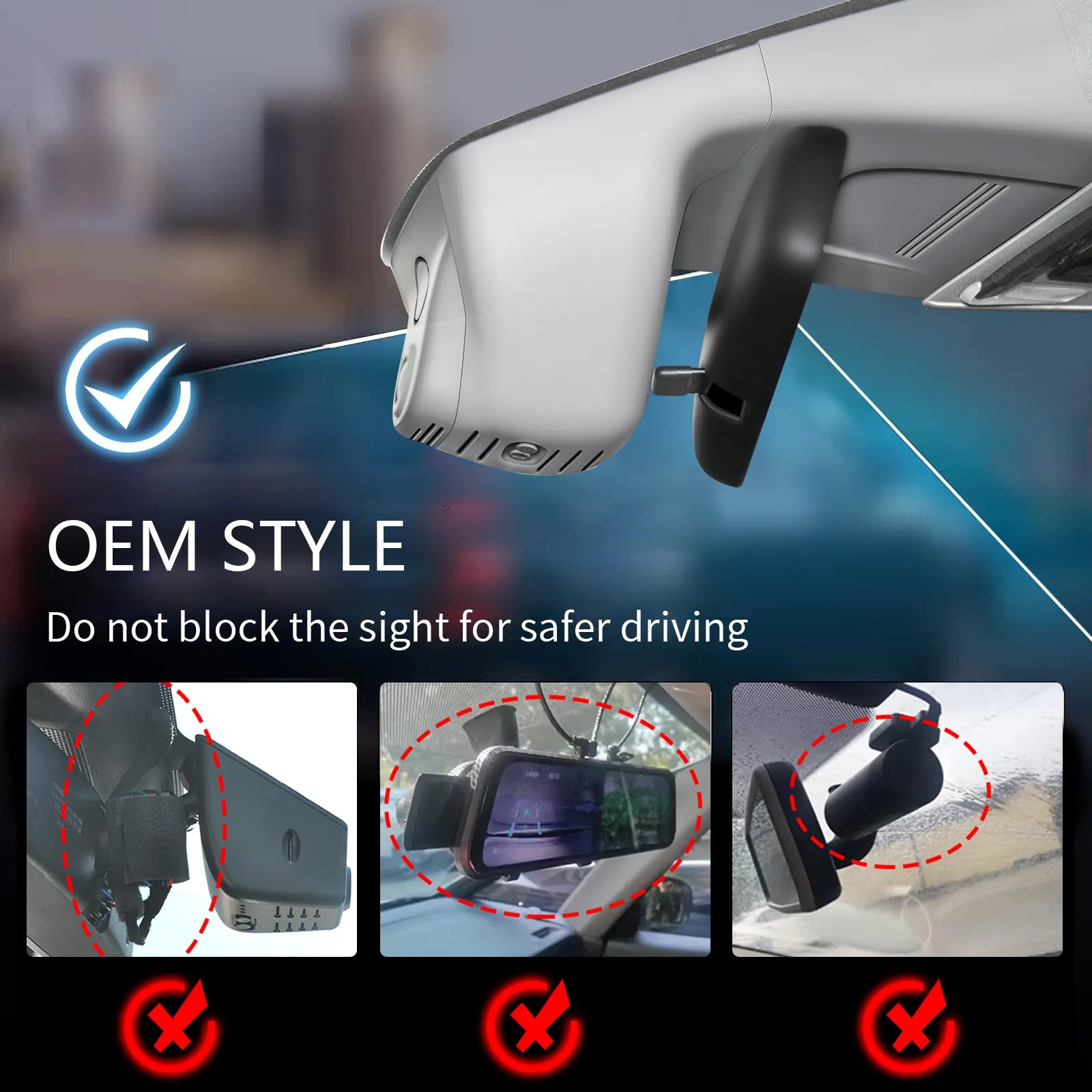 Honda CRV OEM style dash camera 