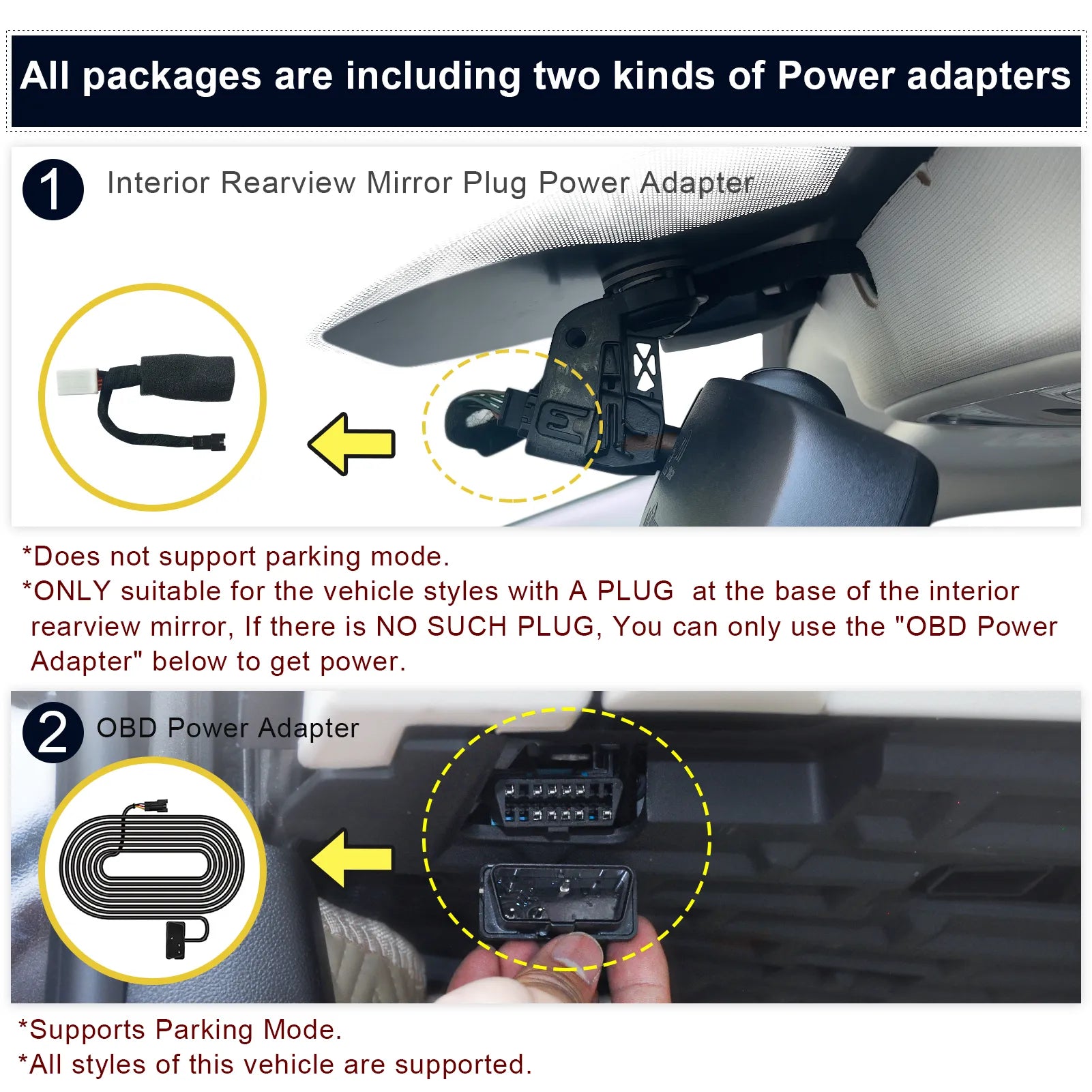 Mangoal Front 4K HDR Dash Cam STARVIS 2 for Dodge Durango 2016-2026 (Model A)