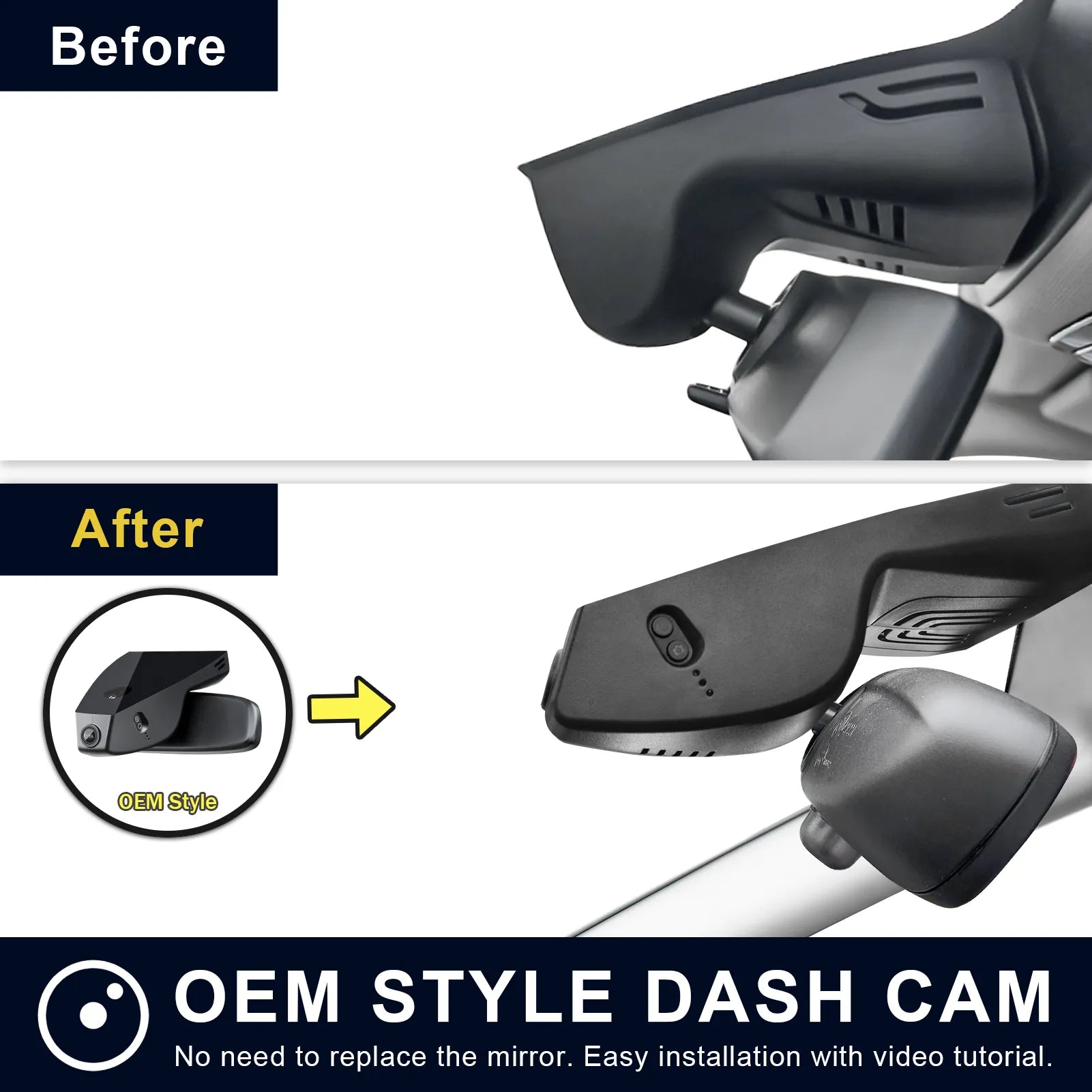 Mangoal Front 4K & Rear 2K HDR Dash Cam, Dual STARVIS 2, for BMW 2 Series Coupé Convertible F22 F23 G42 Active Tourer Gran Tourer F45 F46 U06 Gran Coupé F44 M2 F87(Model D)