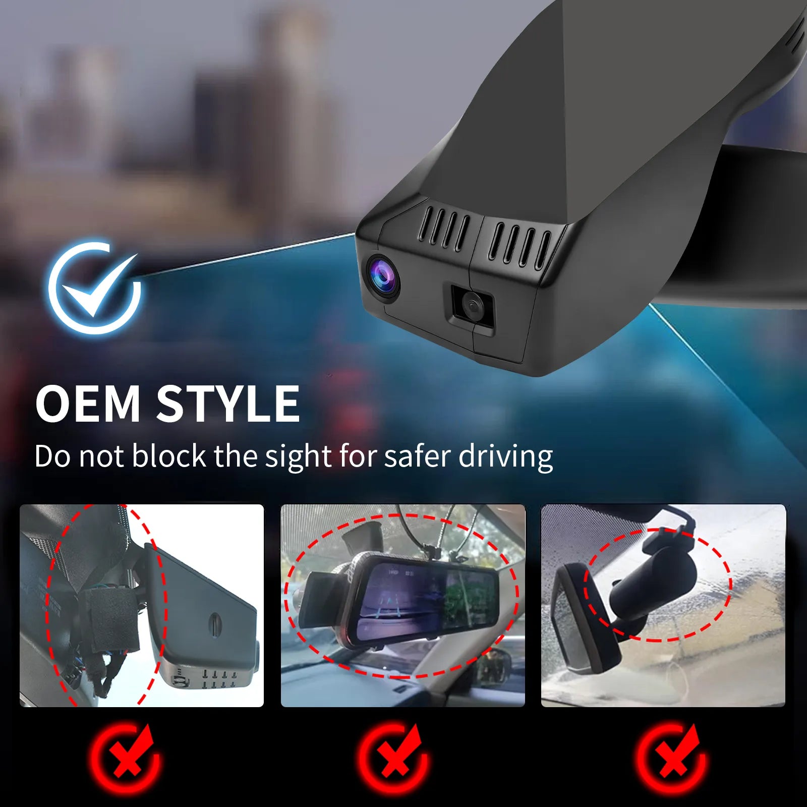 Mangoal Dash Cam for BMW i4 2025(Model B)