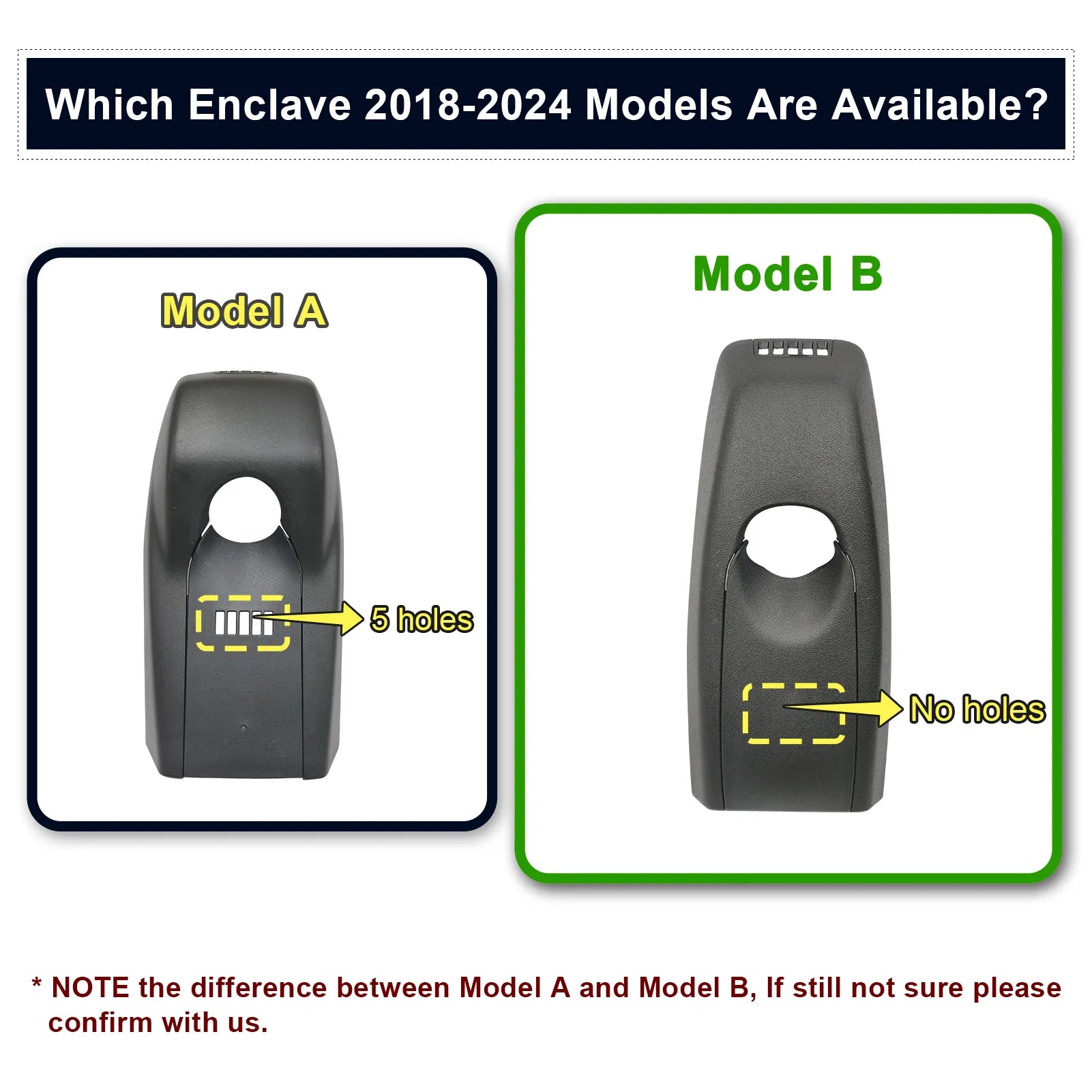 Mangoal Dash Cam for Buick Enclave 2018-2024 (Model B)