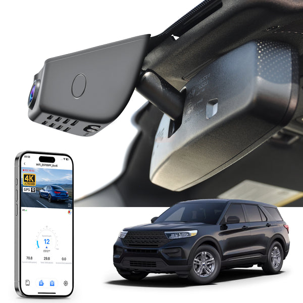 Mangoal Dash Cam for Ford Explorer U625 2020-2024 (Model A)