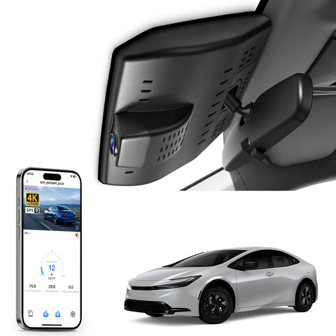 MANGOAL Dash Cam (GPS Included) for Toyota Prius & Prius AWD-e & Prius Prime 2023–2026