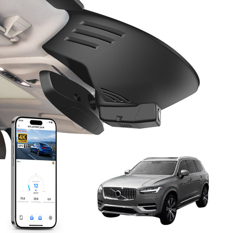 MANGOAL Dash Cam (GPS Included) for Volvo XC90 2016–2022 (Model A)