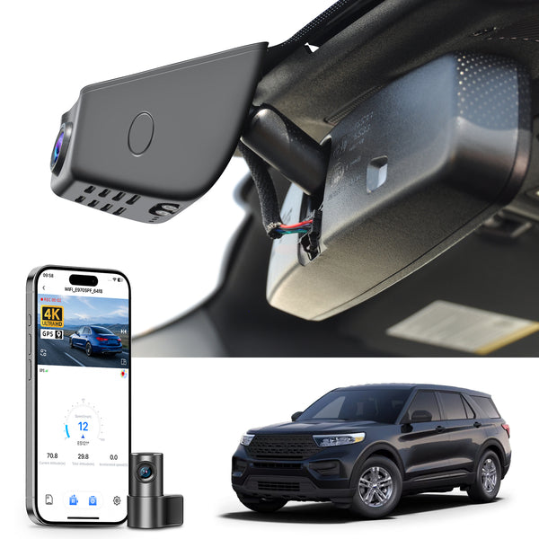 Mangoal Dash Cam for Ford Explorer U625 2020-2024 (Model A)