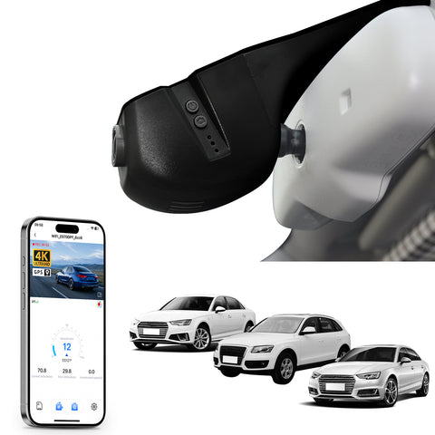 MANGOAL Dash Cam (GPS Included) for Audi (Model B)
