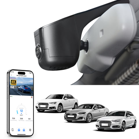 MANGOAL Dash Cam (GPS Included) for Audi (Model C)