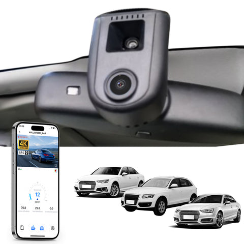 MANGOAL Dash Cam (GPS Included) for Audi (Model D)