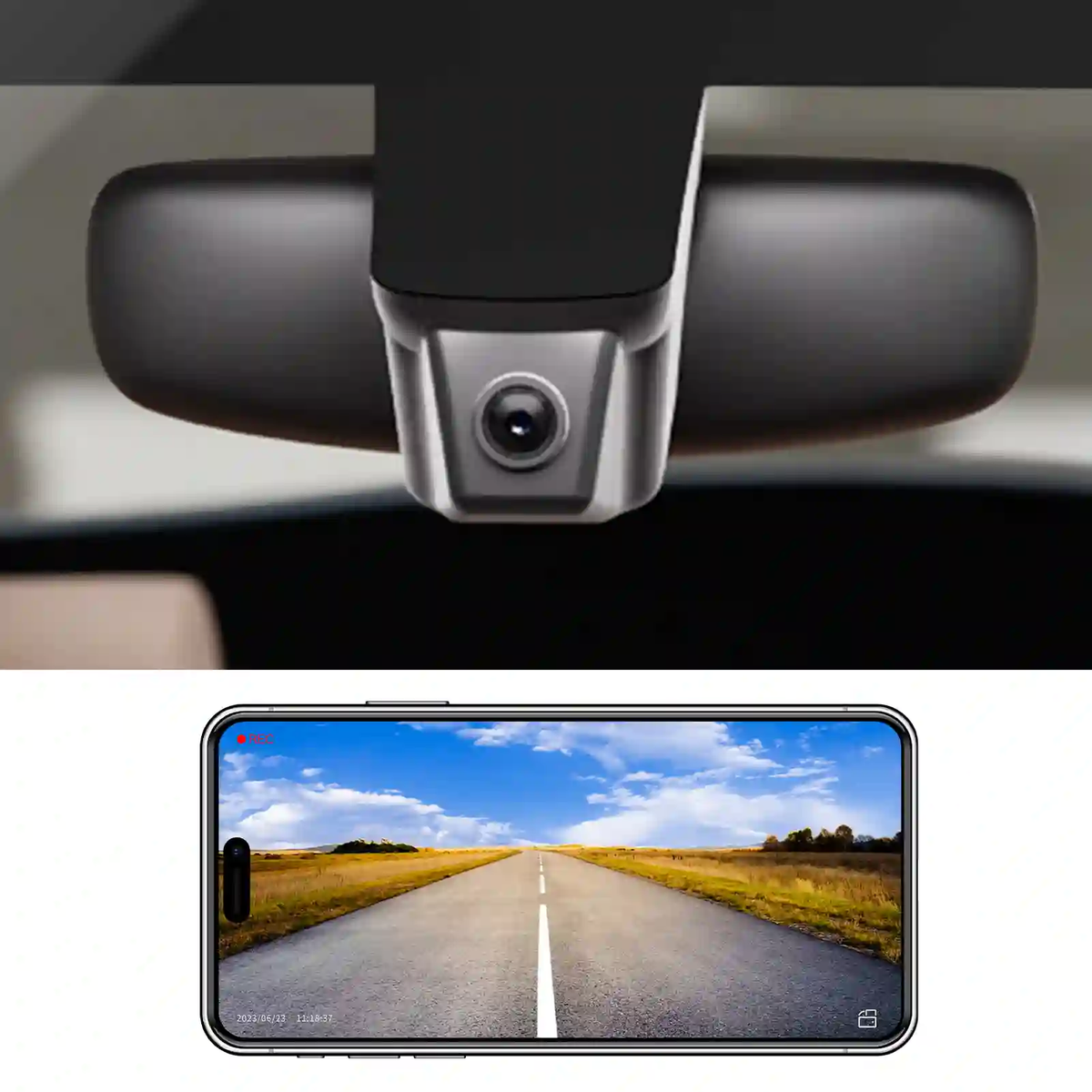 MANGOAL OEM Style Dedicated Dash Cam, Suit for Models That mangoal Has Not Yet Put on The Shelves, Need to Consult & Communicate Before Purchase