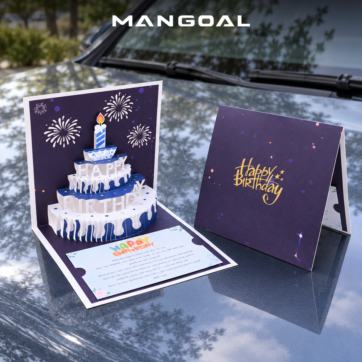 3D Pop-Up Greeting Card — Not Sold Separately