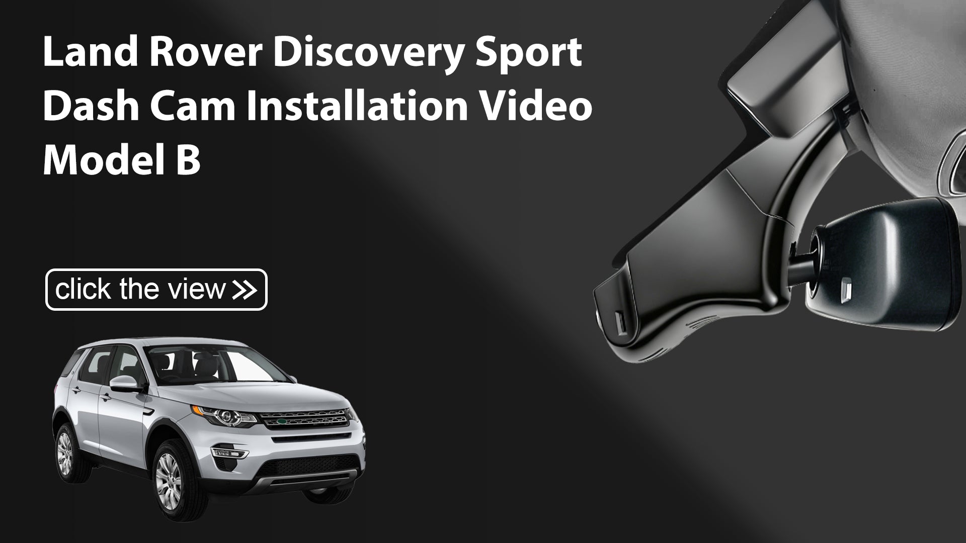 Load video: Mangoal Front 4K &amp; Rear 2K HDR Dash Cam, Dual STARVIS 2 for Land Rover Discovery Sport S SE HSE R-Dynamic L550(Model B)