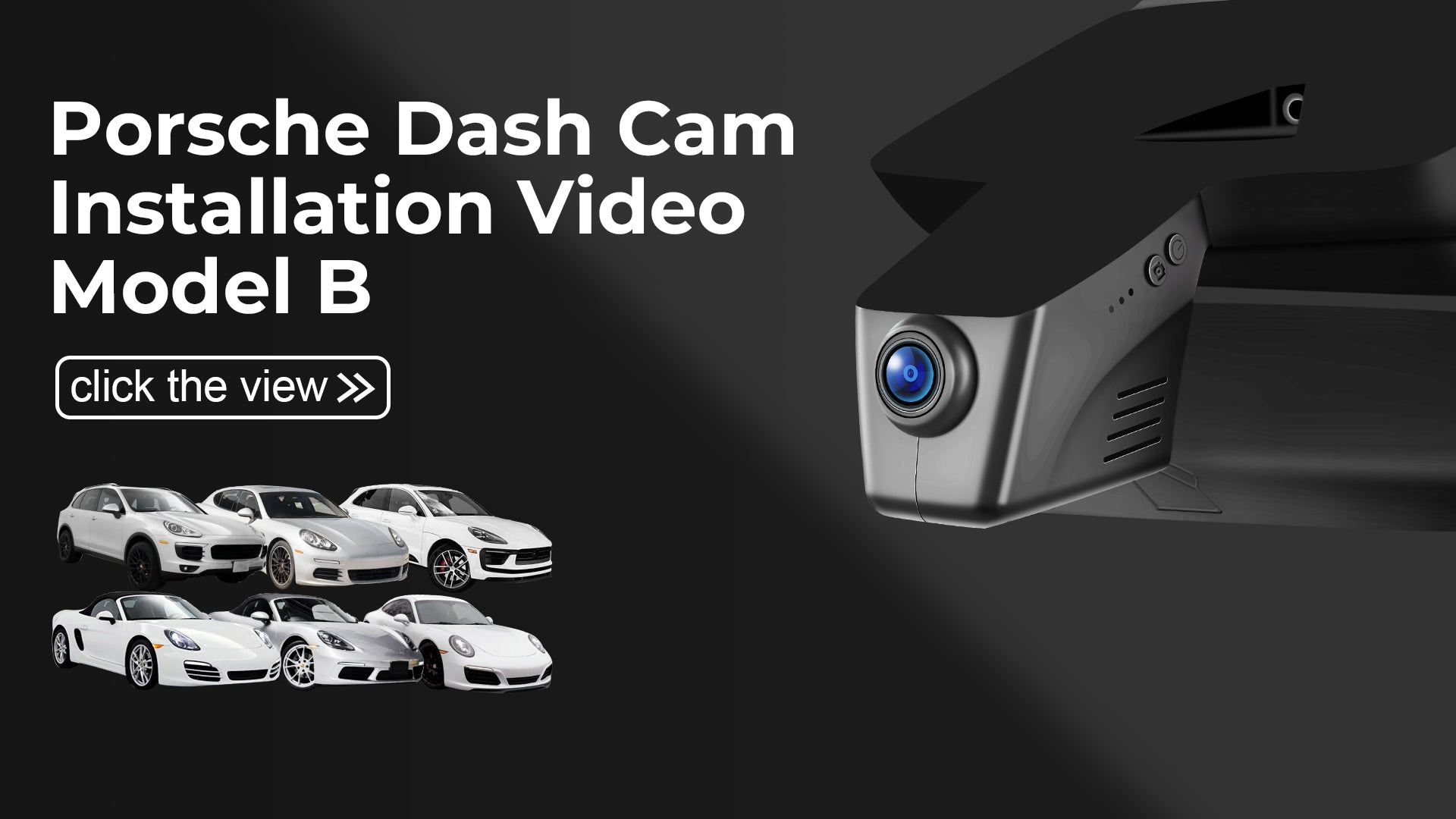 Load video: Mangoal Front 4K HDR Dash Cam STARVIS 2 for Porsche Cayenne, Macan, 911, Panamera, Boxster, Cayman, Spyder(Model B)